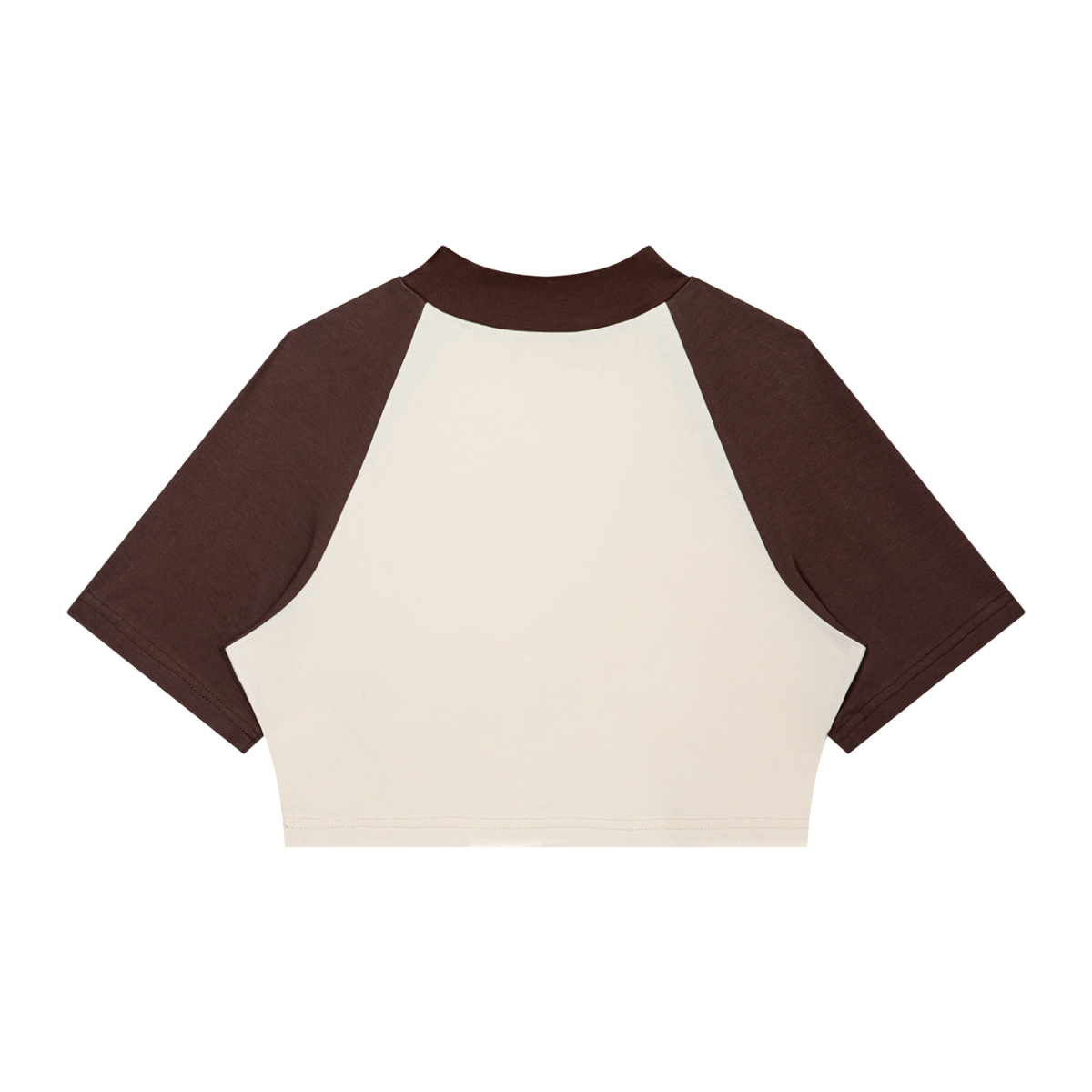 Women’s Color Block Raglan Crop T-Shirts