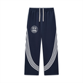 Curved Stripe Straight Sweatpants