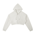 Essential Cropped Zip-Up Hoodies