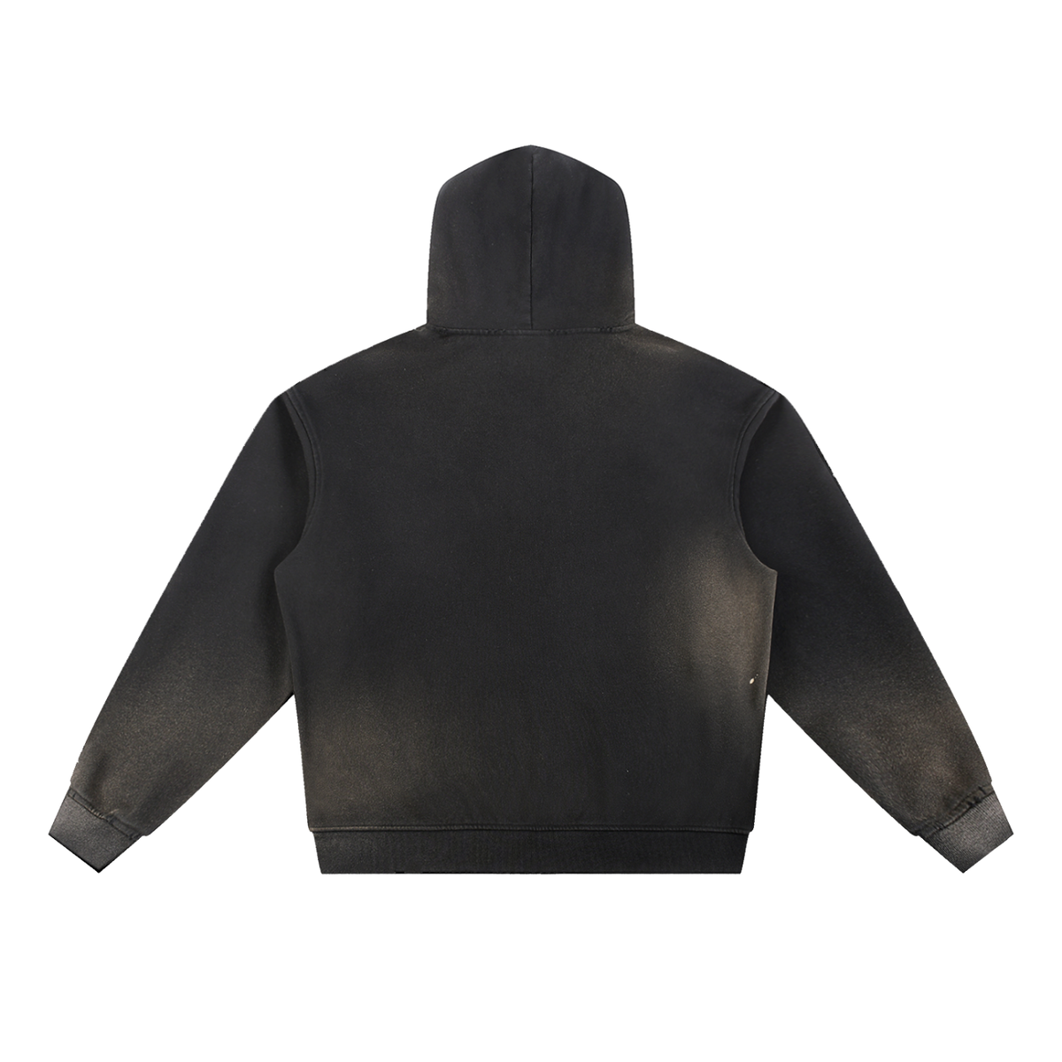 Sun Fade Frayed Fleece Hoodies