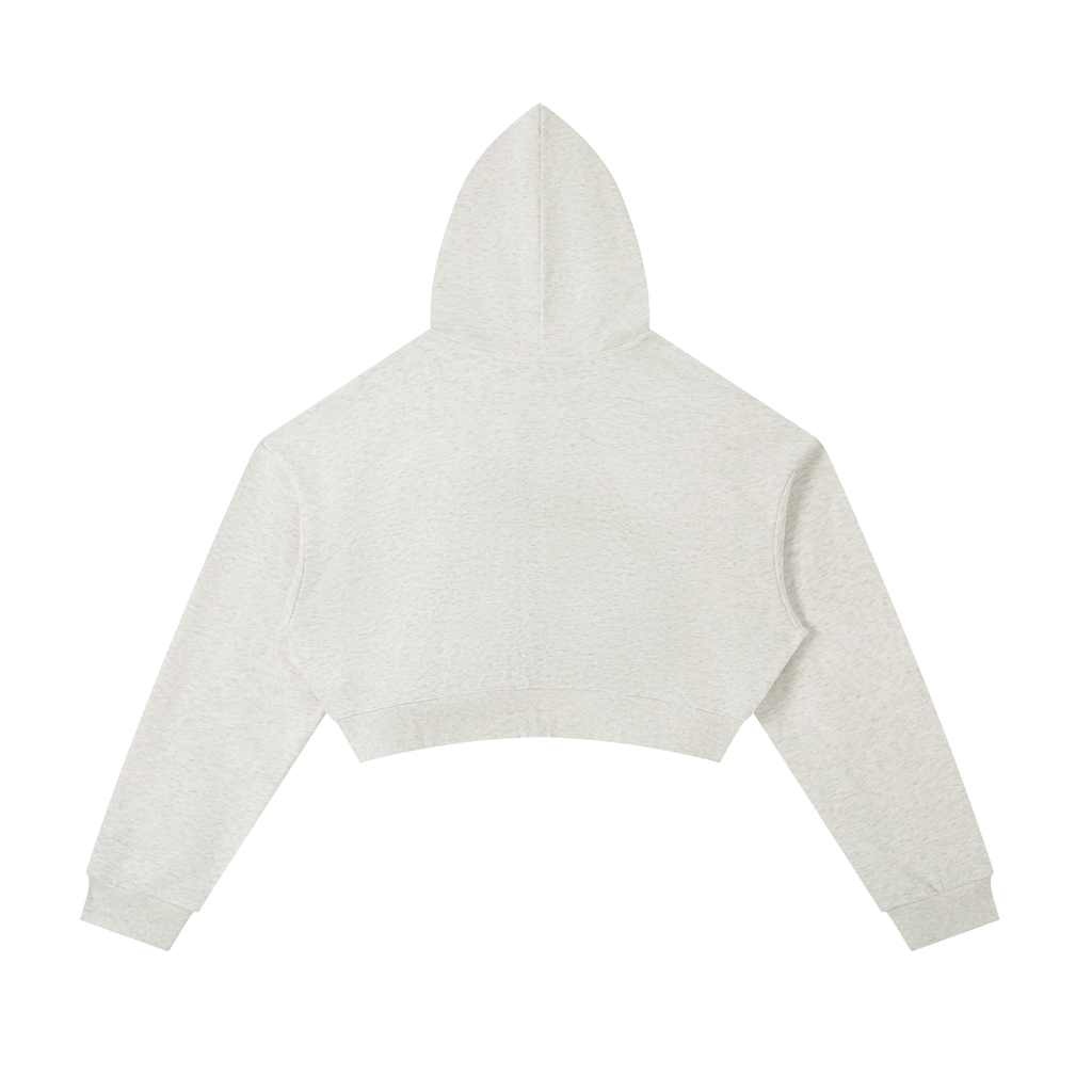 Essential Cropped Zip-Up Hoodies