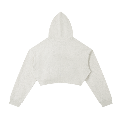 Essential Cropped Zip-Up Hoodies