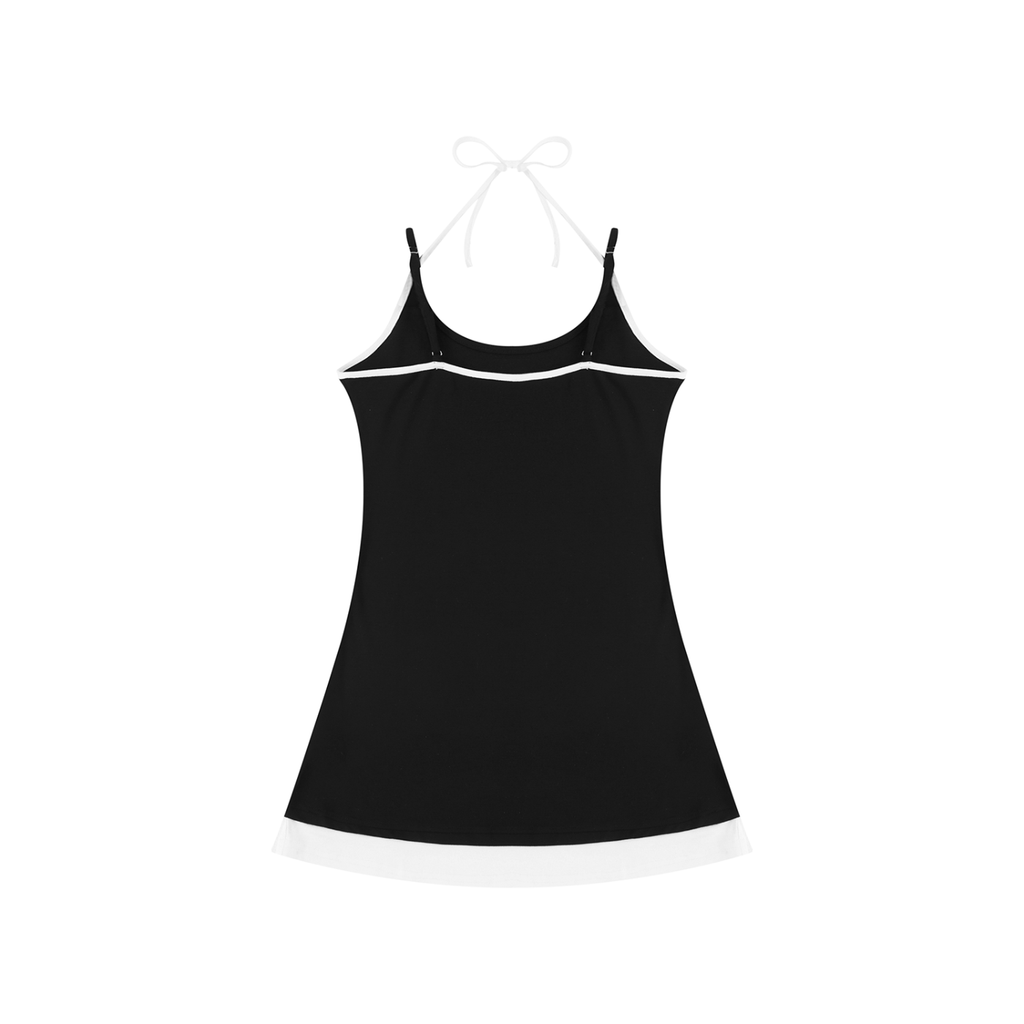 Women’s Color Block Sleeveless Dresses