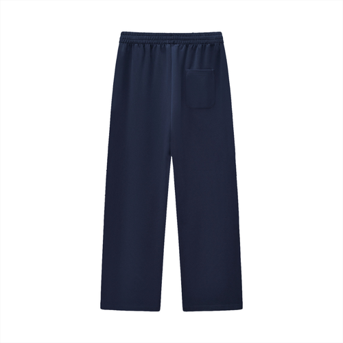 Curved Stripe Straight Sweatpants