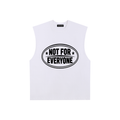 Raw Edge Cotton Tank Top