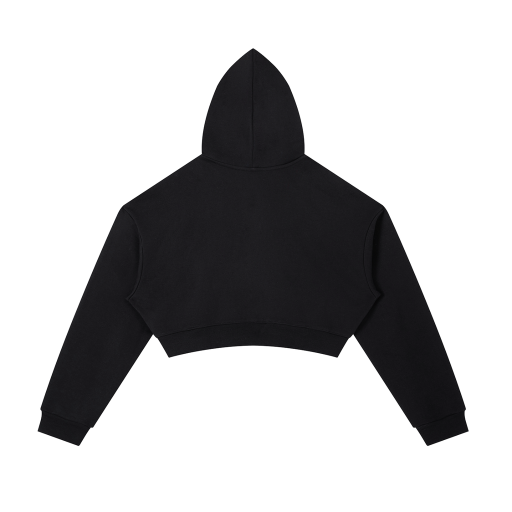Essential Cropped Zip-Up Hoodies